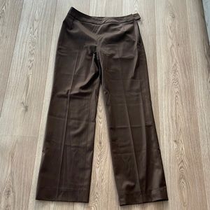 Beautiful Oscar de la Renta Sam’s Fifth Avenue Brown Pants